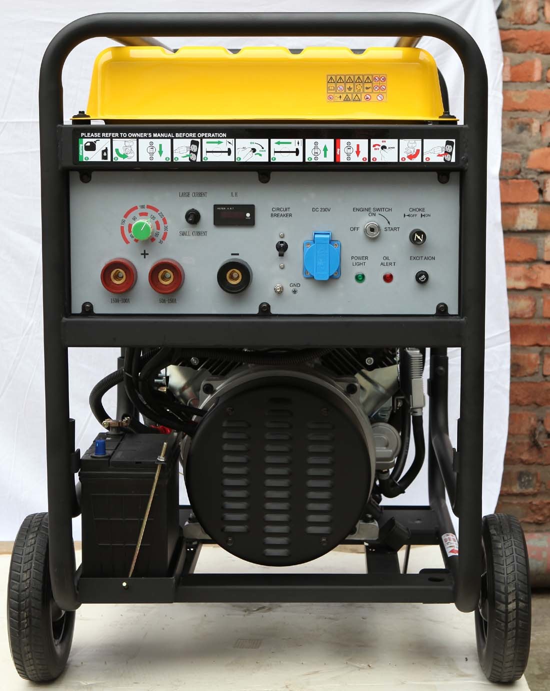 MS*MF300 300A Gasoline Welder Generator / Petrol Welding Machine IP23