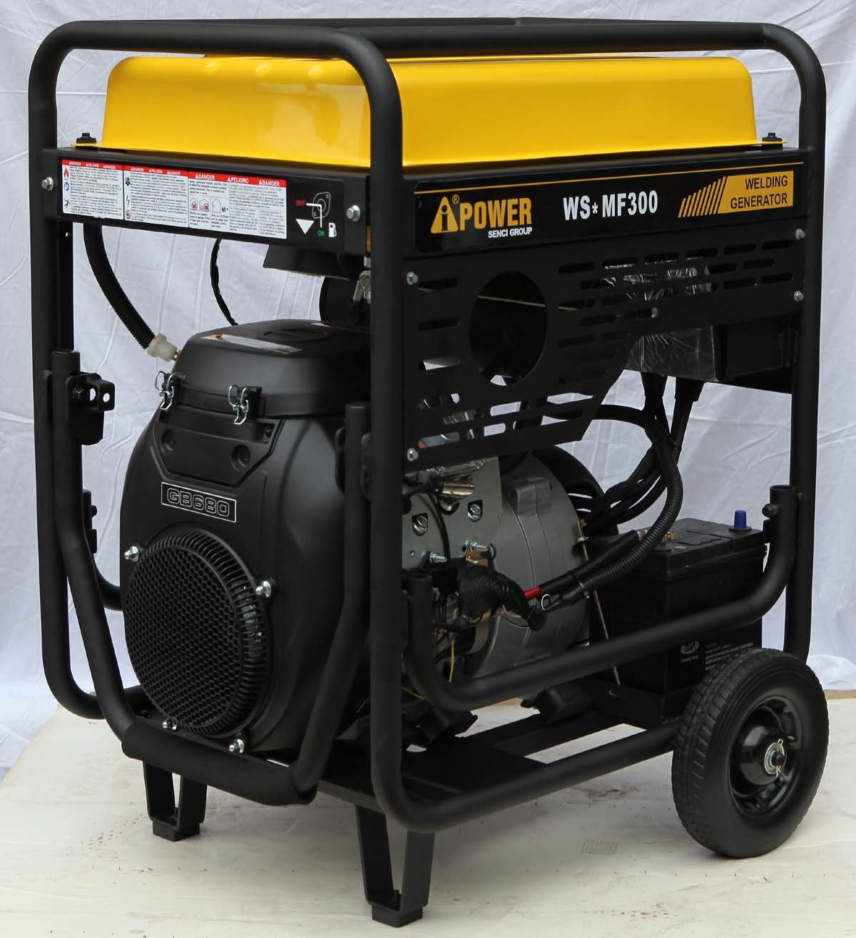 Aipower Portable Gasoline Welder Generator MS*MF300 300A With DC3.0Kw