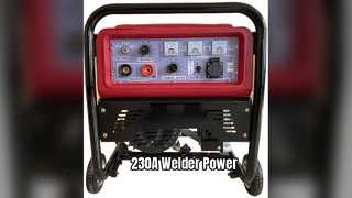 230A Gasoline Welder 5.0mm Electrode Power