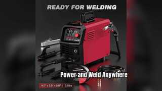 Industrial Welder and Generator Combo for Field Work