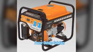 4kW Portable Generator Overload Protection