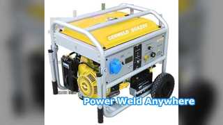 SUA200A Welder Generator Power & Weld