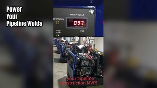 500A Diesel Welder 20kW Power Pipeline Projects