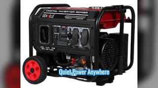 4.2kW Portable Generator 120V 240V Ultra Quiet