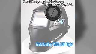 Best Auto Darkening Welding Helmet with LED Light