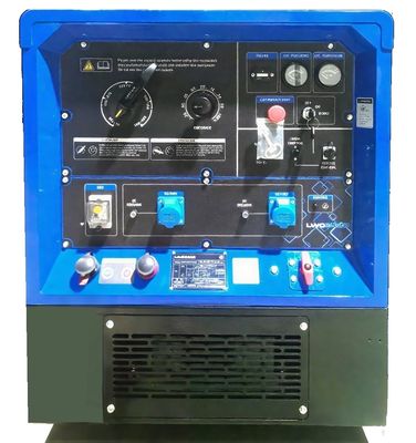 GENWELD LWG600A Pipeline Welding Machine with 4-Cylinder Air-Cooled Engine and AC230V/4Kw Generator Output for Robust Performance