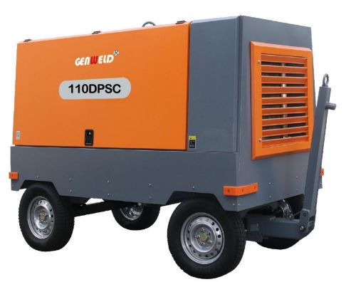 GENWELD  158HP Single-stage screw compression/Yuchai 118KW Engine  (110DPSC)