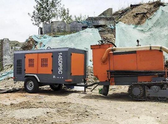 GENWELD  188HP Two-stage compression 2 wheel/Yuchai 140KW Engine (145DPSC)