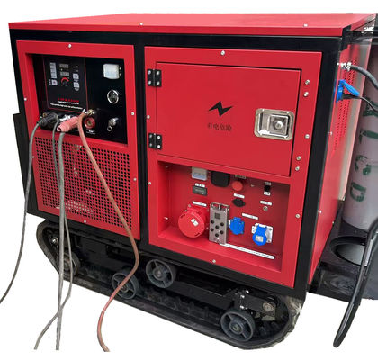 350A Diesel Multi-Process Digital Welding Generator Highly Adaptable to High-Intensity Welding in Outdoor Infrastructure