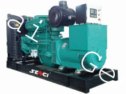 300Kg Diesel Engine Generator Set Perkins 7-1800Kw Series Engine Model 403A-11G1