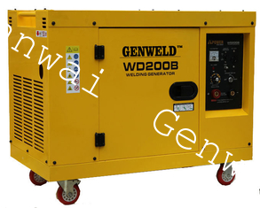 WD200B 200A Silent Diesel Welder Generator