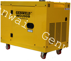 WD200B 200A Silent Diesel Welder Generator