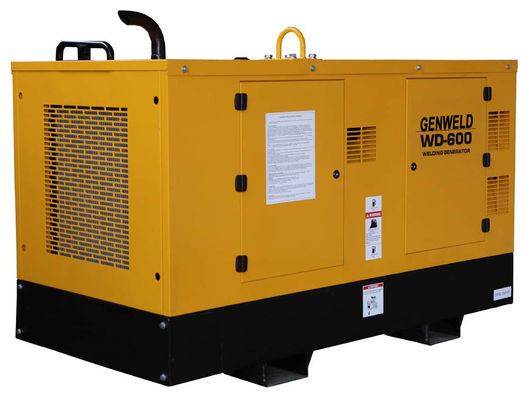 WD600 600A Pipeline Welding Machine with Prime Power 36Kw and 1500rpm Diesel Engine