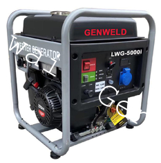 GENWELD   LWG-5000i 4 KW GASOLINE INVERTER GENERATOR