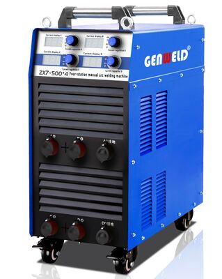 購入 IGBTインバーター技術と500Aの電流範囲を備えた4ステーションマニュアルアーチ溶接機 オンライン製造
