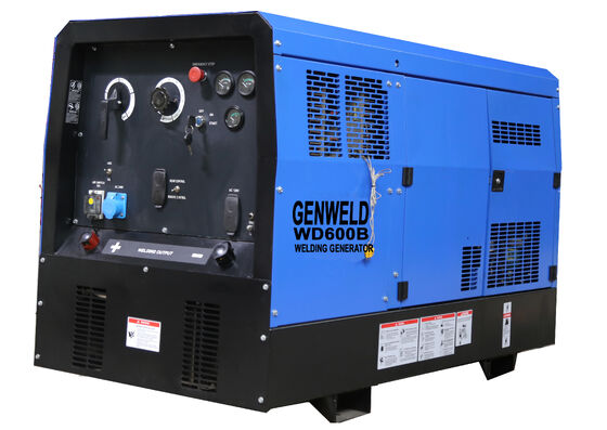 comprar Generador de soldadura refrigerado por aire 600A, soldador accionado por motor para mantenimiento de plataformas petrolíferas y de gas en alta mar Fabricación en línea