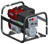 Portable  200A Petrol  Welding Generator With AC 5kW/240V or 120V Output Power