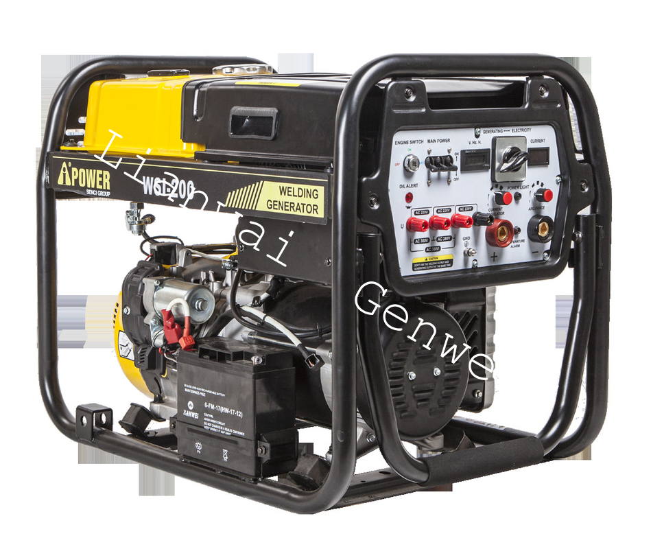 WSI200 200A Portable Welder Generator / Gasoline Inverter Arc Welding