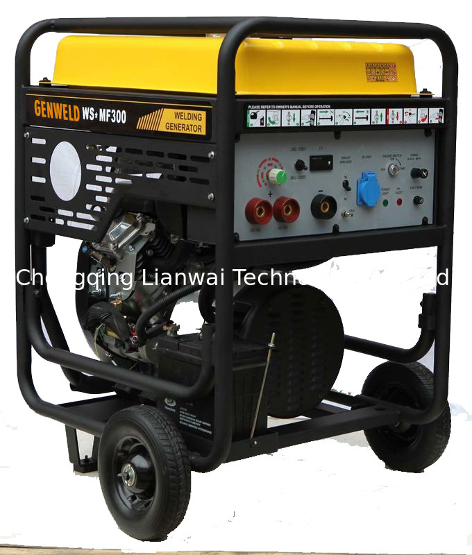 MS*MF300 300A Petrol Welder Generator / Petrol Power Generator With DC3.0Kw Auxiliary Output