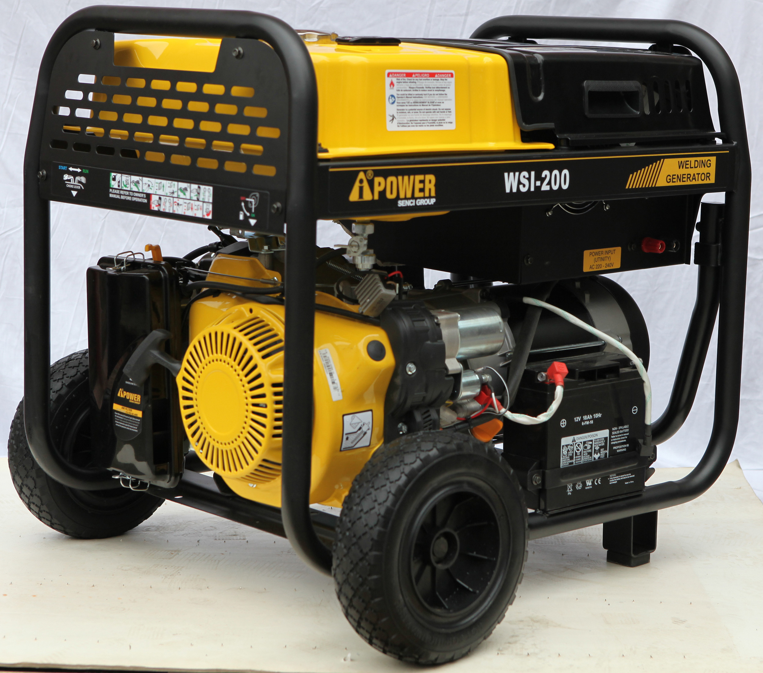 98Kg Engine Driven Welding Machine WSI200 200A Small Inverter Welding