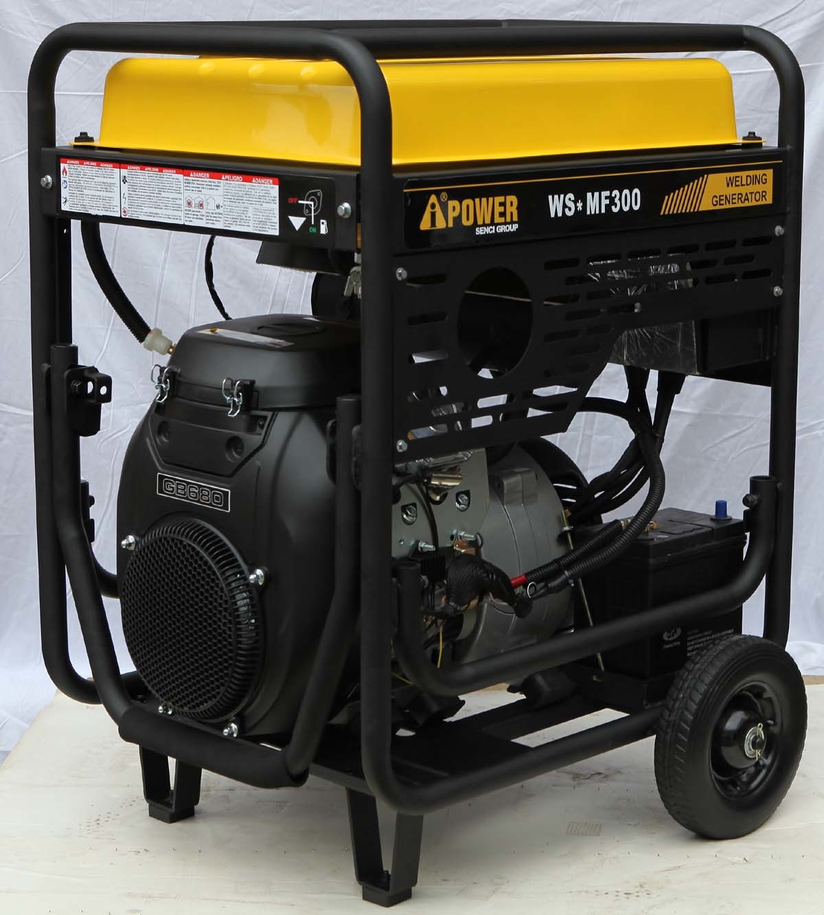 Gasoline Engine Driven Welding Machine MS*MF300 300A With DC3.0Kw