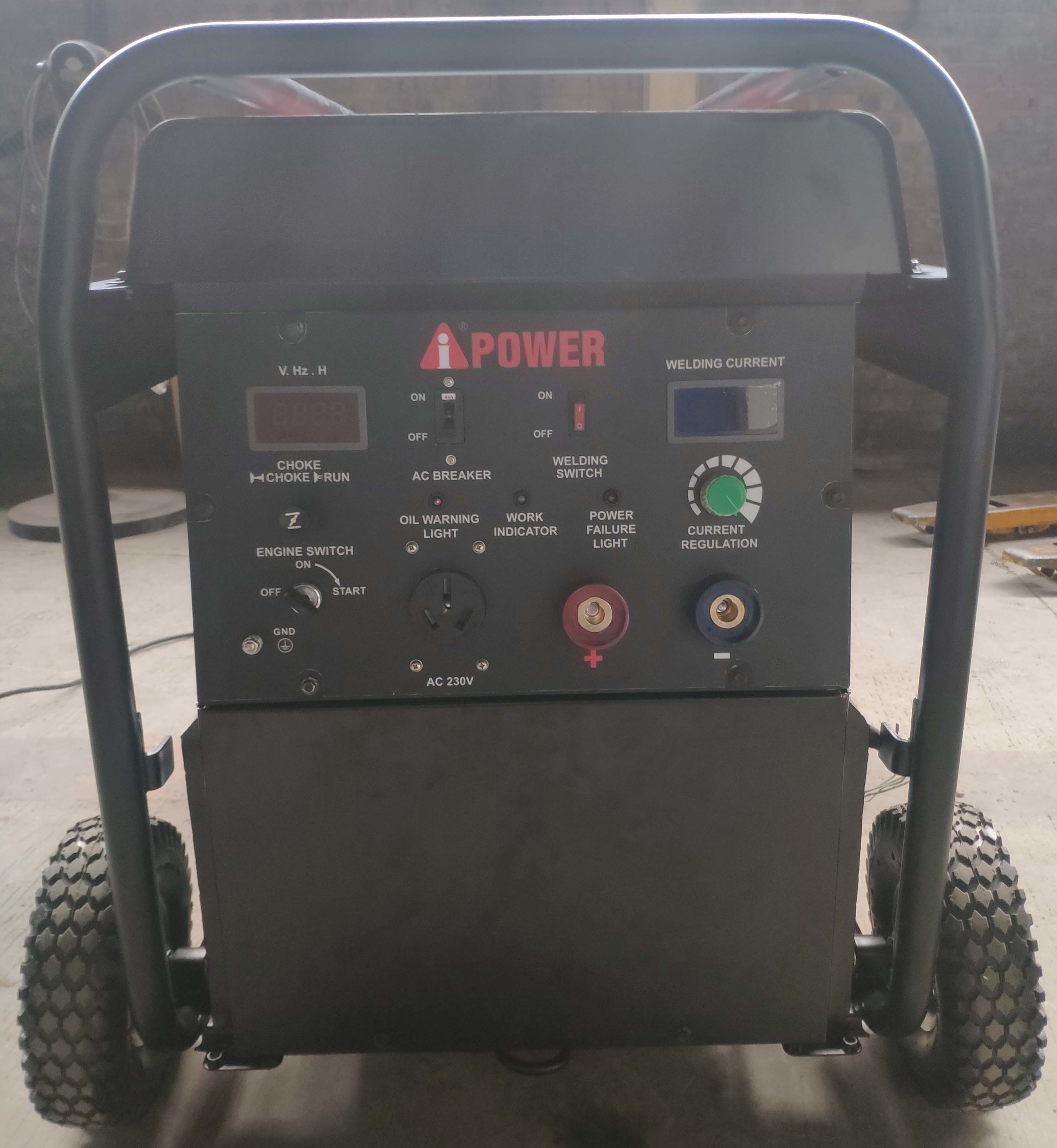 WD300A 300A Portable Gasoline Welding Generator with AC 10kW output power