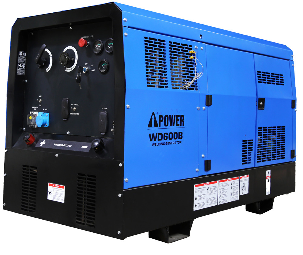 600A Duetz Aircooling Welding Generator Used For Maintenance at Offshore Oil and Gas Rigs