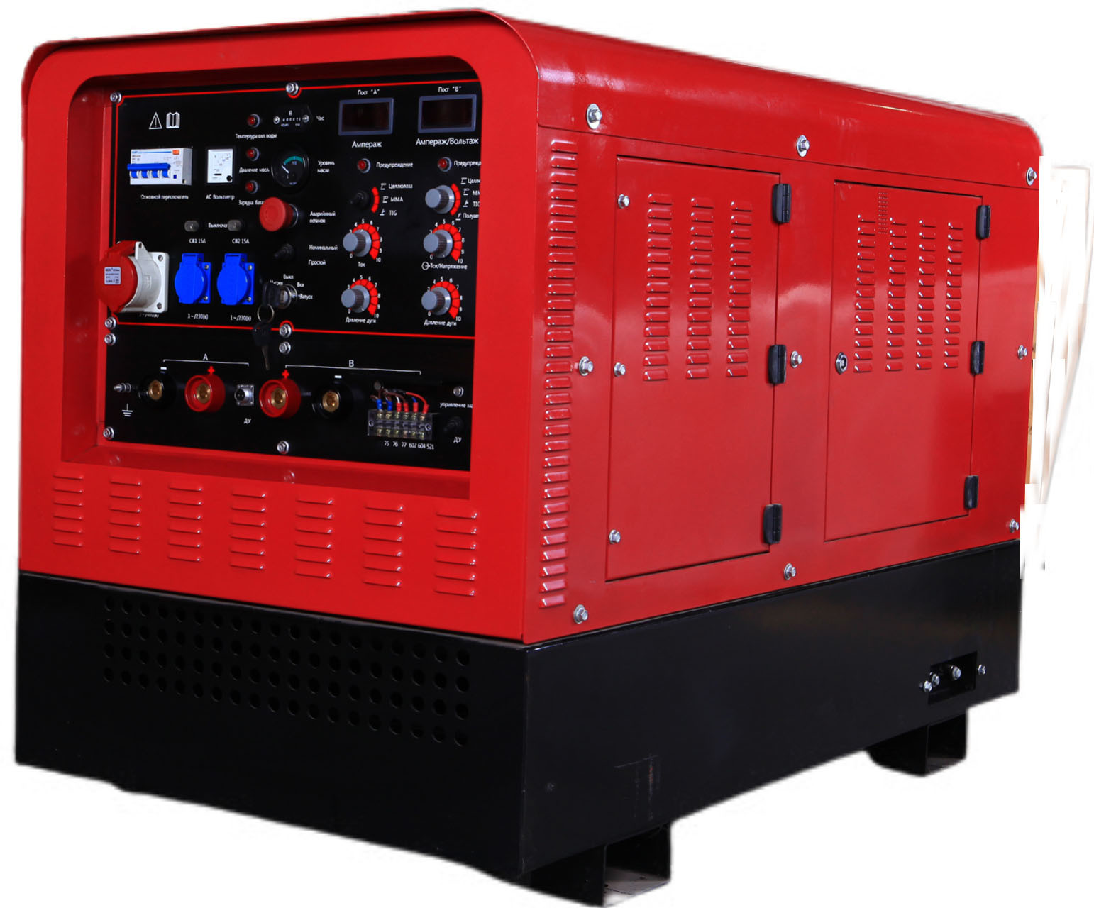 H400Ⅱ 400A Diesel Engine Driven Welder / Multi Process Welder Generator